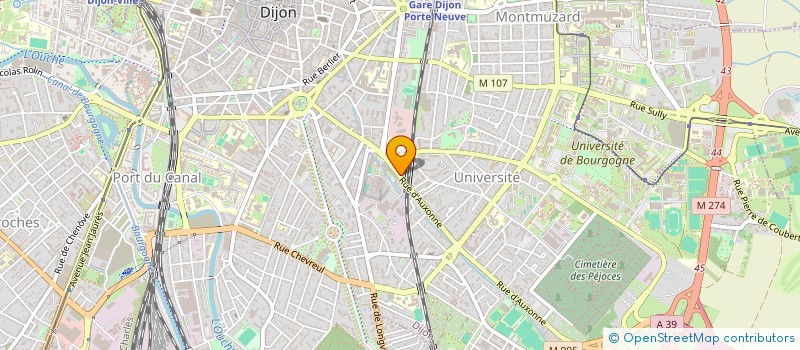 localisation de l'entreprise KAMPOME CONSULTING  DIJON