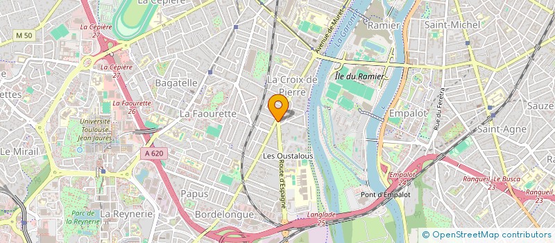 localisation de l'entreprise KAMS à TOULOUSE