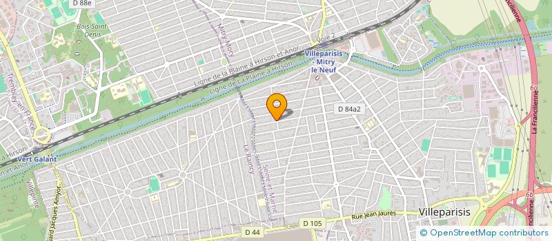 localisation de l'entreprise KAMS FOOD TRAITEUR  VILLEPARISIS