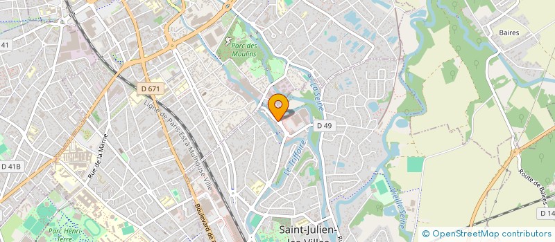 localisation de l'entreprise KAMSAR  SAINT-JULIEN-LES-VILLAS