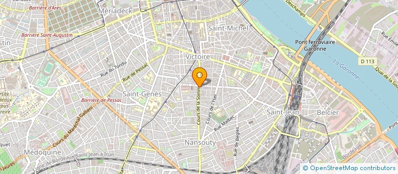 localisation de l'entreprise KAMSON NET SERVICES à BORDEAUX