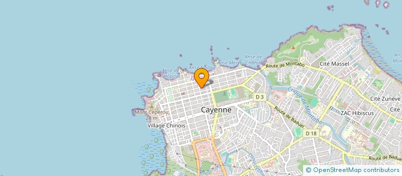 localisation de l'entreprise KAMSU CONSULTANT EURL  CAYENNE