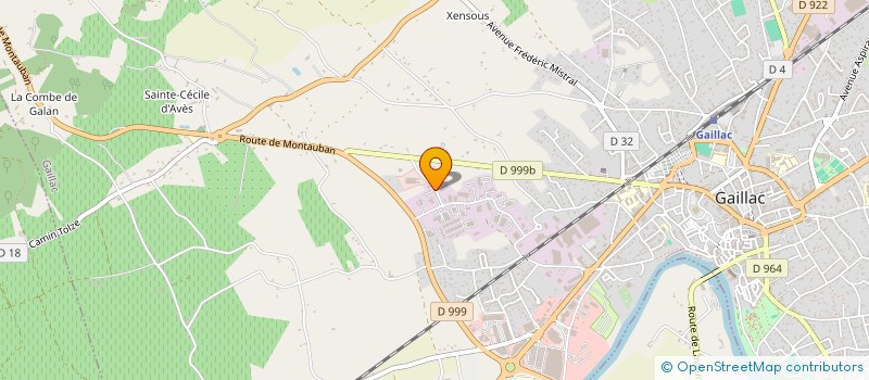 localisation de l'entreprise KAMSUD81 à GAILLAC