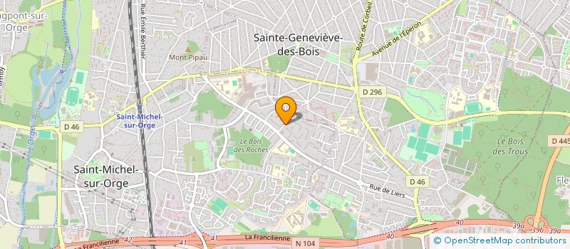 localisation de l'entreprise KAMTRANS à SAINT-MICHEL-SUR-ORGE