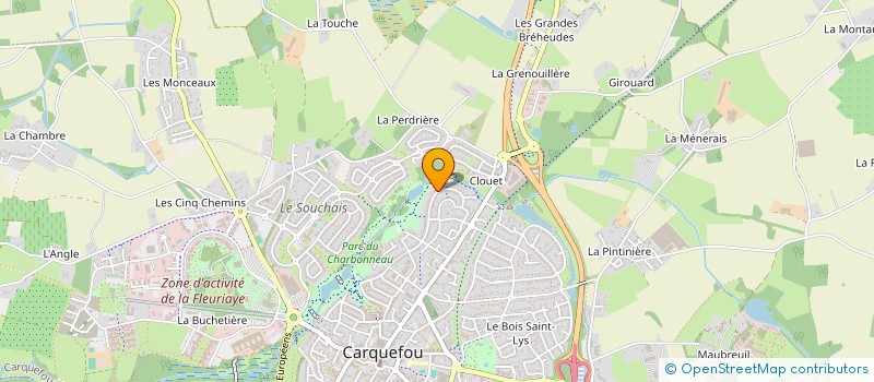 localisation de l'entreprise KAN AR MOR  CARQUEFOU