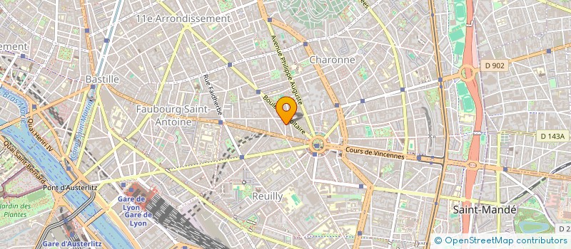 localisation de l'entreprise KAN CUIR à PARIS
