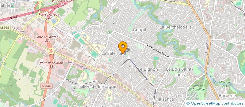 localisation de l'entreprise KAN HA BALE à ORVAULT