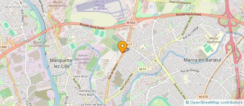 localisation de l'entreprise KANA  MARQUETTE-LEZ-LILLE