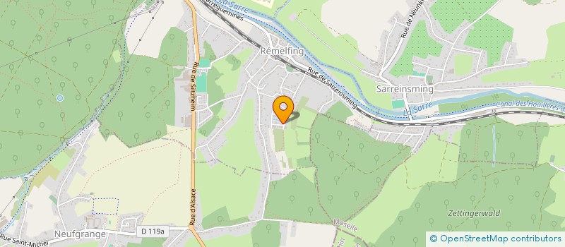 localisation de l'entreprise KANA BENELUX CONSULTING S.A.S  REMELFING