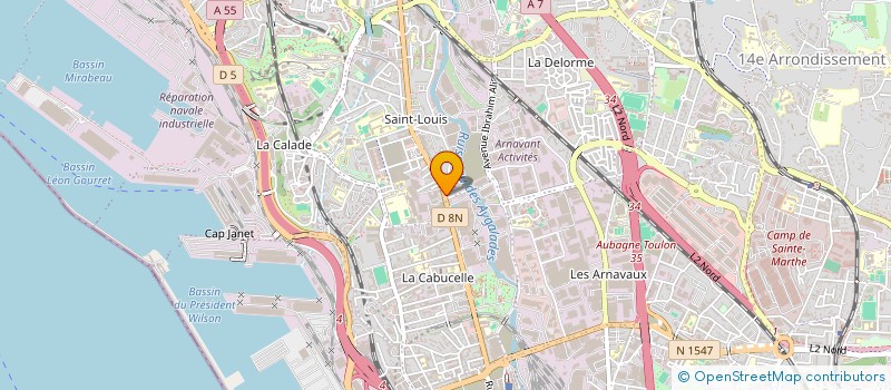 localisation de l'entreprise KANA CAFE à MARSEILLE