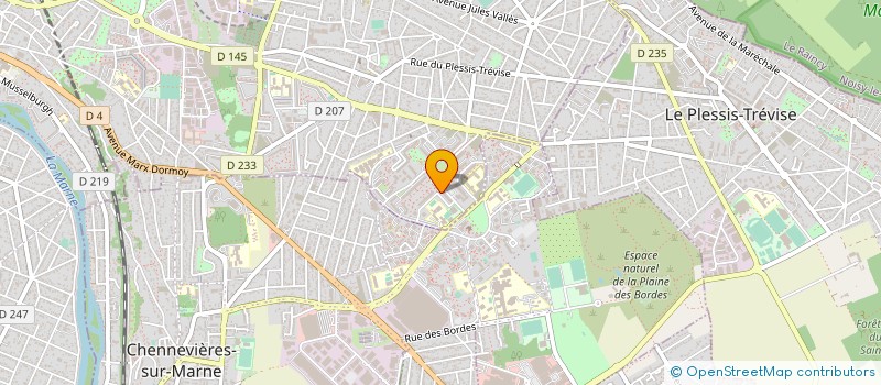 localisation de l'entreprise KANA JEUNESSE D'AVENIR à CHAMPIGNY-SUR-MARNE