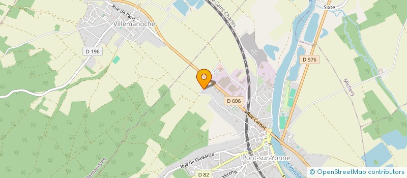 localisation de l'entreprise KANA PROMOTION  PONT-SUR-YONNE