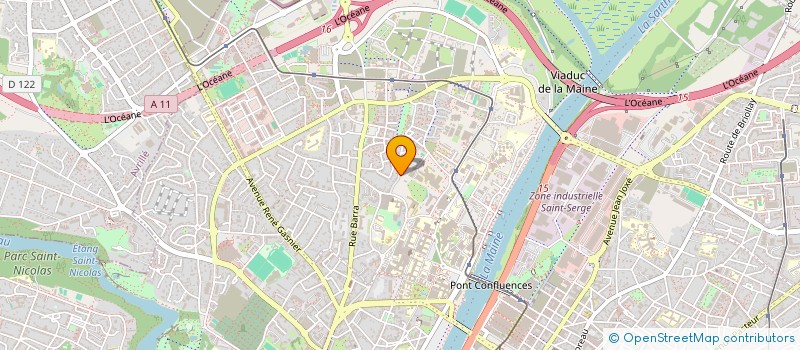 localisation de l'entreprise KANADER à ANGERS