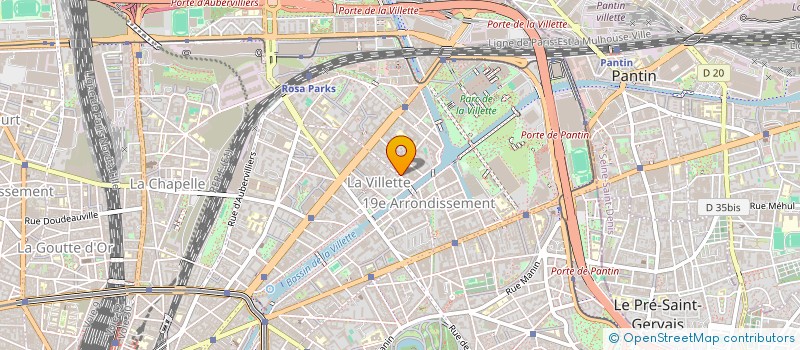 localisation de l'entreprise KANAGA RECORDS à PARIS