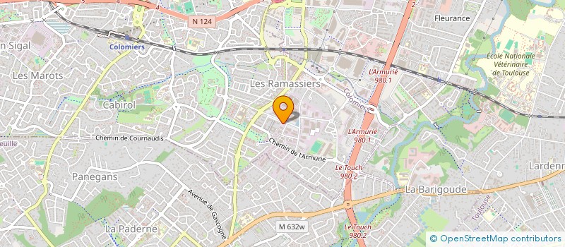 localisation de l'entreprise KANAHA à COLOMIERS