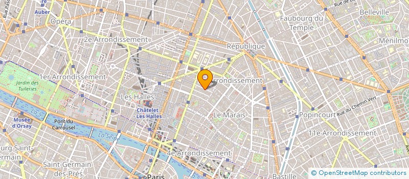 localisation de l'entreprise KANAL à PARIS