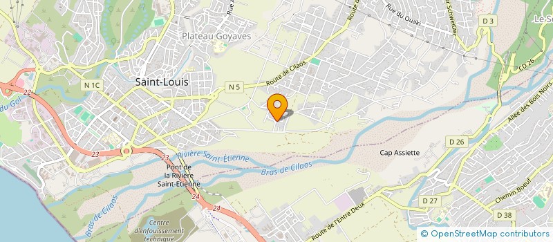 localisation de l'entreprise KANAL LA FORCE  SAINT-LOUIS