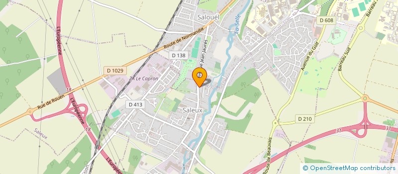 localisation de l'entreprise KANALCA  SALEUX