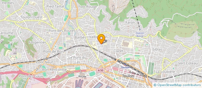 localisation de l'entreprise KANAMOUCHE 83  TOULON