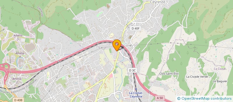 localisation de l'entreprise KANASS  LA CIOTAT