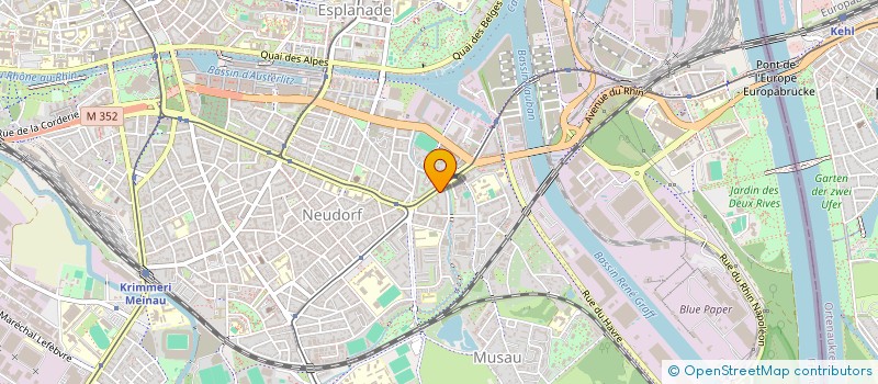 localisation de l'entreprise KANAT  STRASBOURG