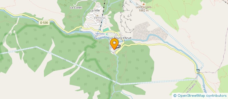 localisation de l'entreprise KANATA à LES DEUX ALPES