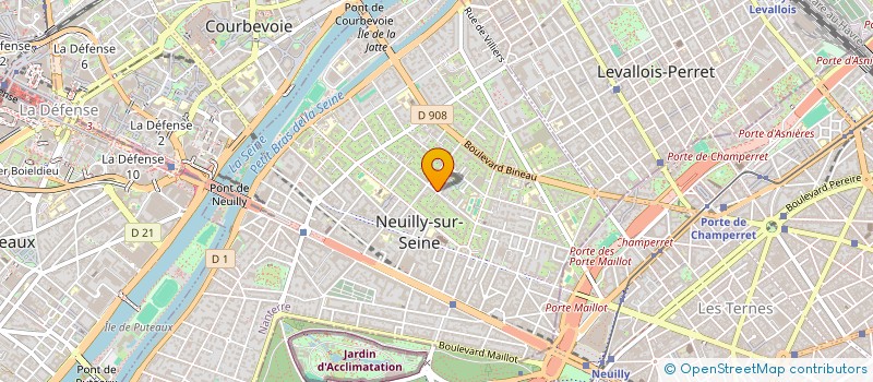 localisation de l'entreprise KANDA HEALTH à NEUILLY-SUR-SEINE