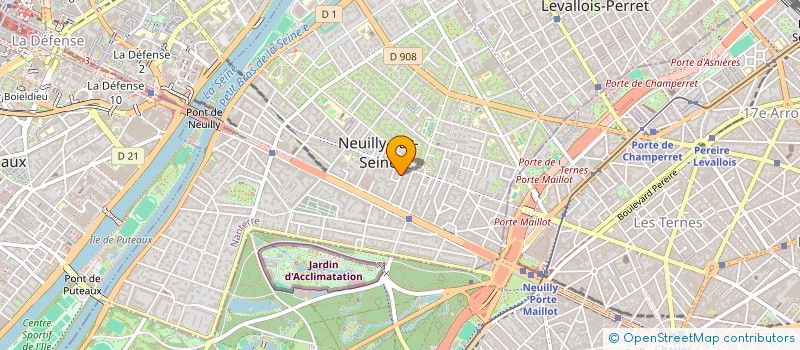 localisation de l'entreprise KANDAAR à NEUILLY-SUR-SEINE