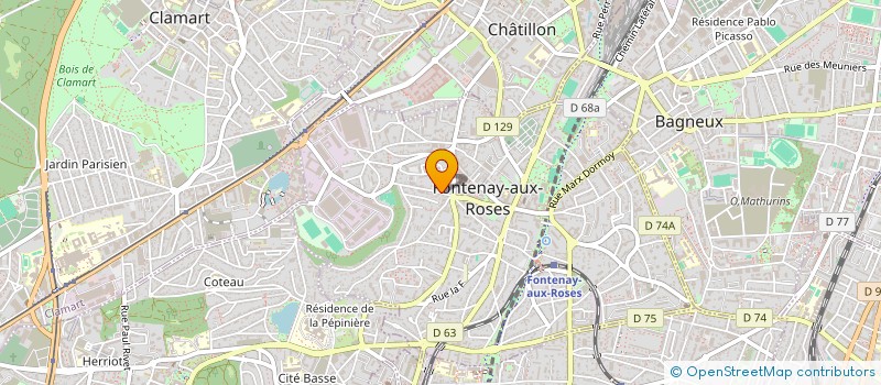 localisation de l'entreprise KANDAI à FONTENAY-AUX-ROSES