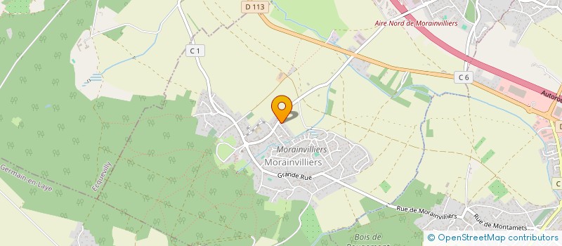 localisation de l'entreprise KANDAO PARTICIPATIONS à MORAINVILLIERS