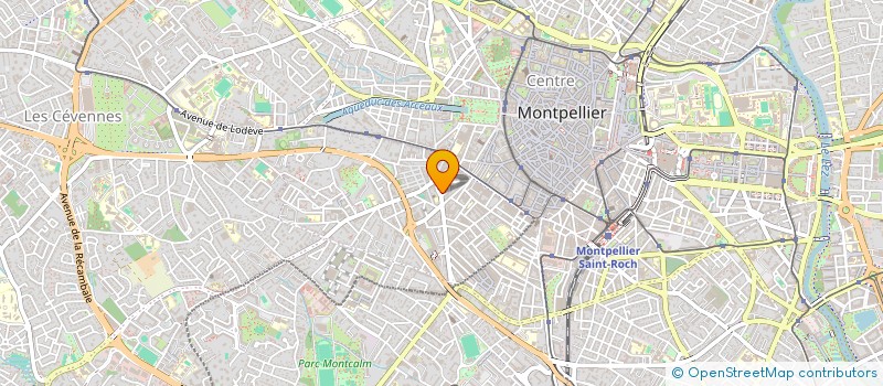 localisation de l'entreprise KANDEEL SARL à MONTPELLIER