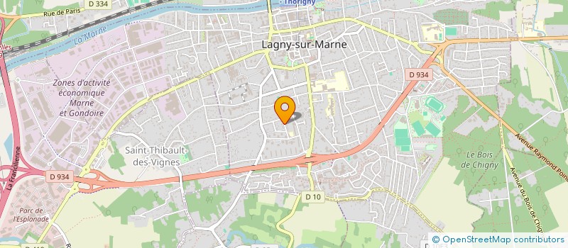 localisation de l'entreprise KANDEEPAN  LAGNY-SUR-MARNE