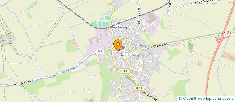 localisation de l'entreprise KANDIPOST  BOURBOURG