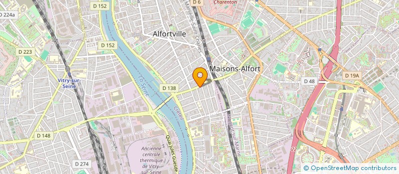 localisation de l'entreprise KANDIS & GROUP à ALFORTVILLE