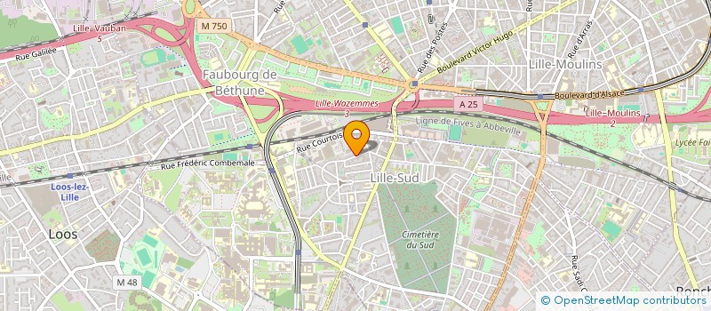 localisation de l'entreprise KANDO à LILLE
