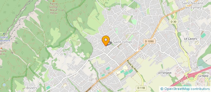 localisation de l'entreprise KANDOLHU à SAINT-ISMIER