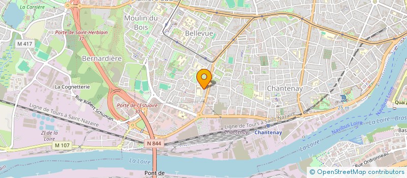 localisation de l'entreprise KANDOLO ASSOCIATION à NANTES