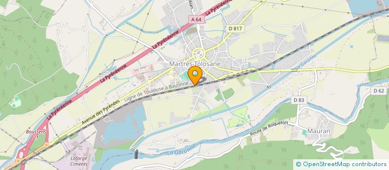 localisation de l'entreprise KANDYS ASTUGUE à MARTRES-TOLOSANE