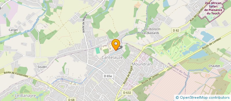 localisation de l'entreprise KANE  FONSORBES