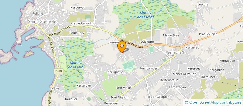 localisation de l'entreprise KANEDEVENN à PENMARCH