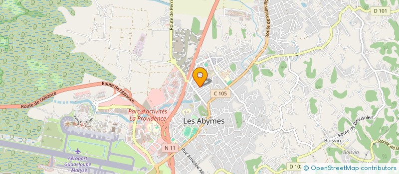 localisation de l'entreprise KANEL & CO CONCIERGERIE  LES ABYMES