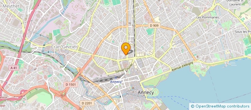 localisation de l'entreprise KANELINA à ANNECY