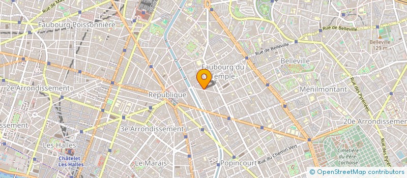 localisation de l'entreprise KANER à PARIS
