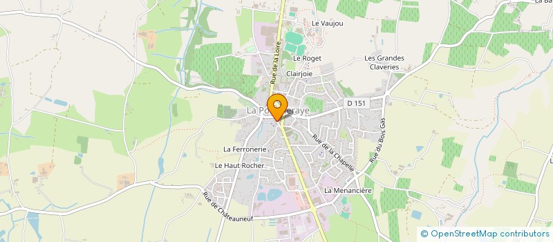 localisation de l'entreprise KANEVIN  MAUGES-SUR-LOIRE