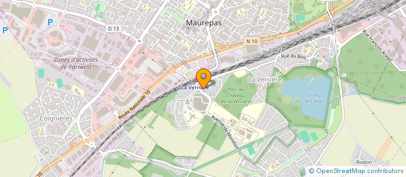 localisation de l'entreprise KANFA SAKHO SASU  LA VERRIERE