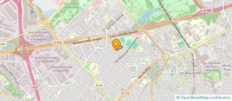 localisation de l'entreprise KANFORM à AULNAY-SOUS-BOIS
