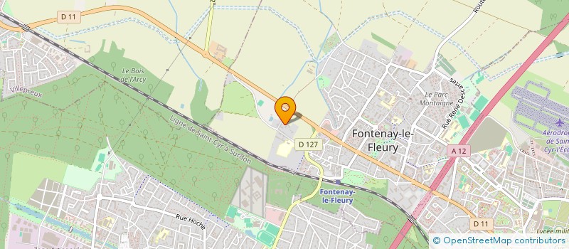 localisation de l'entreprise KANG BRAULT à FONTENAY-LE-FLEURY