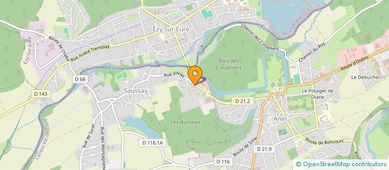 localisation de l'entreprise KANG LE  SAUSSAY