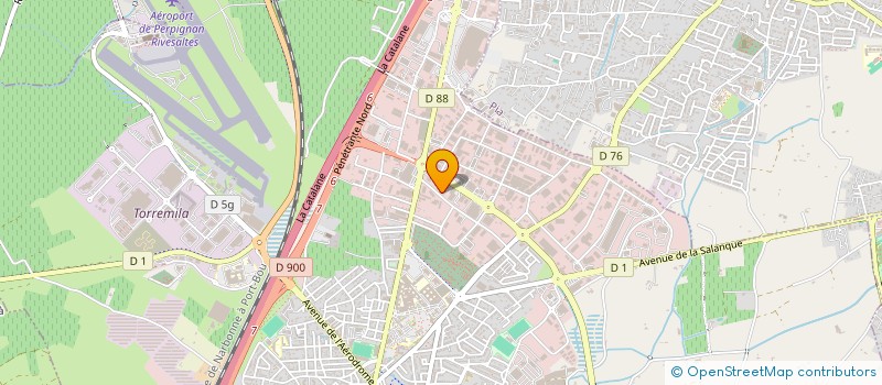 localisation de l'entreprise KANGA à PERPIGNAN