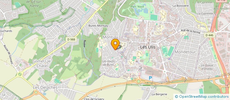 localisation de l'entreprise KANGAE  BURES-SUR-YVETTE